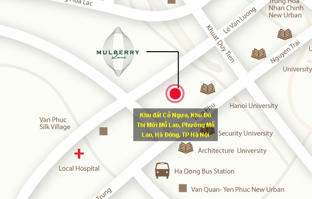 Bản đồ vị trí Mulberry Lane