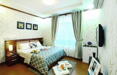 Căn hộ 3 phòng ngủ của Hoàng Anh An Tiến full nội thất có giá cho thuê từ 10,5 - 13 triệu/tháng.